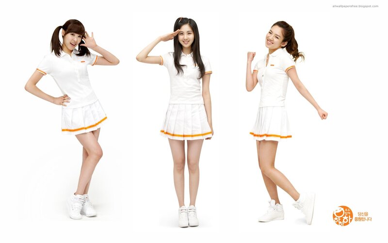 Three Women in White Outfits — Playful