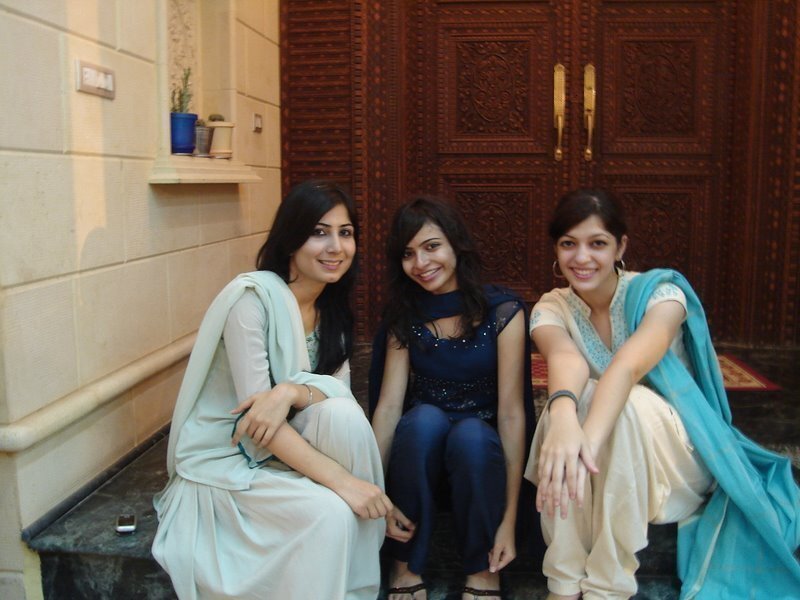 Three Women Sitting