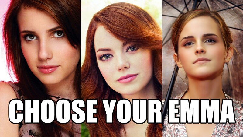 Three Women with Brown Hair