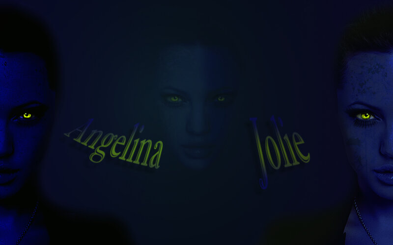 Three Women with Glowing Eyes