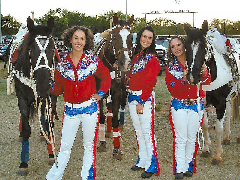 Three Women with Horses