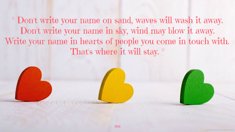 Three Wooden Hearts — Red