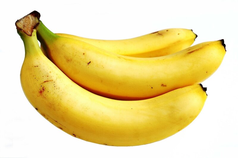 Three Yellow Bananas
