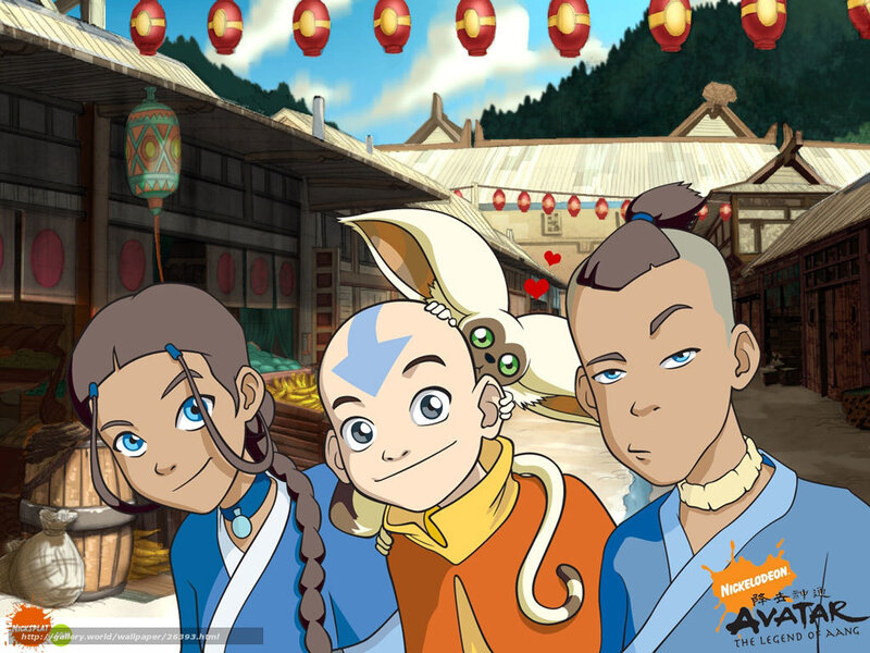 Three Young Characters