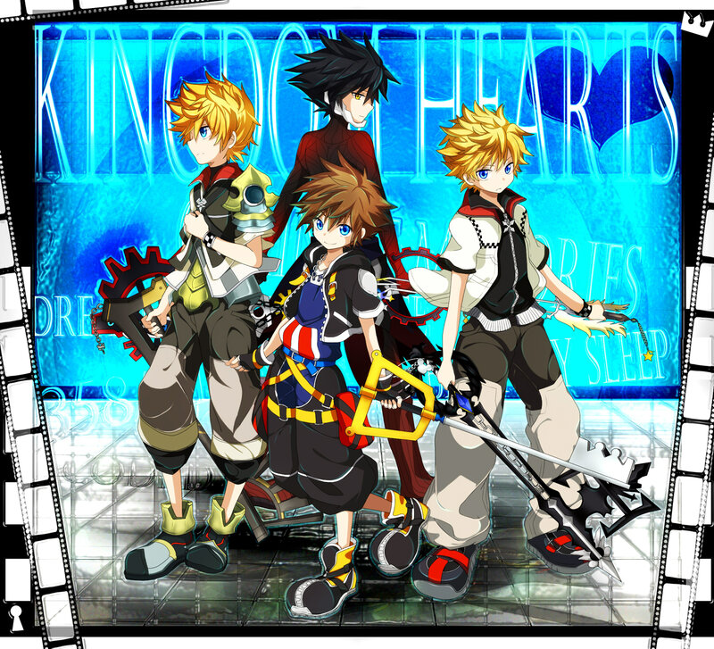 Three Young Male Characters