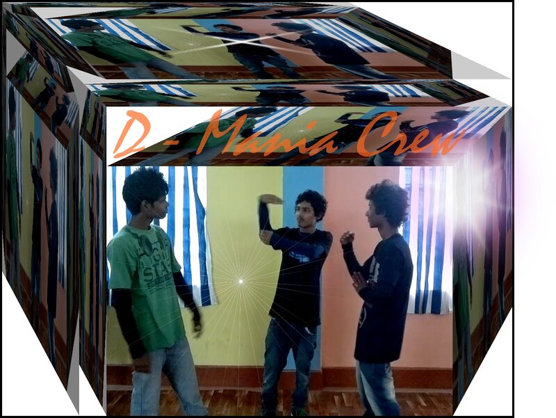 Three Young Men Dancing