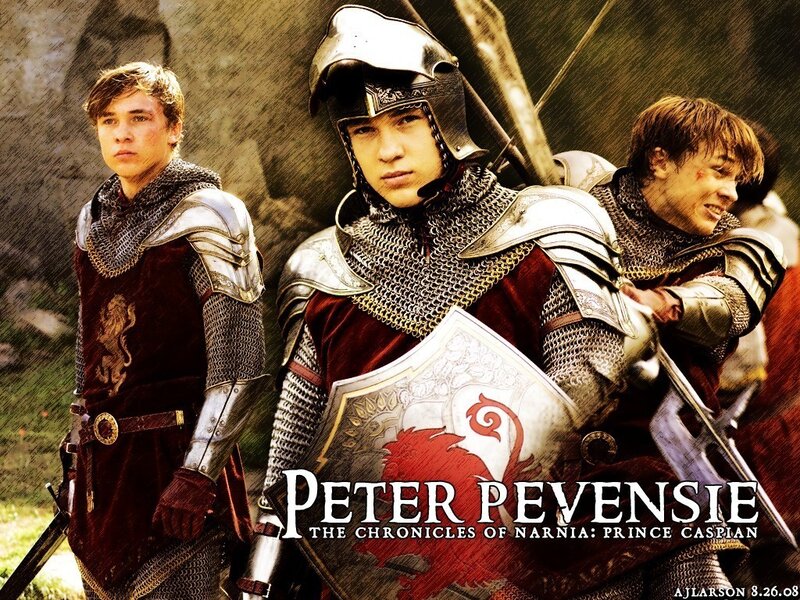 Three Young Men in Armor