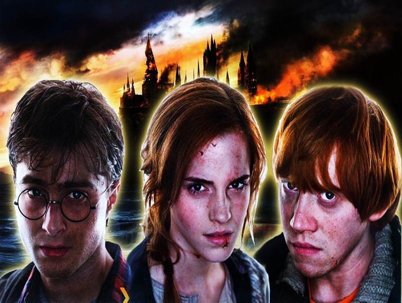Three Young People in Front