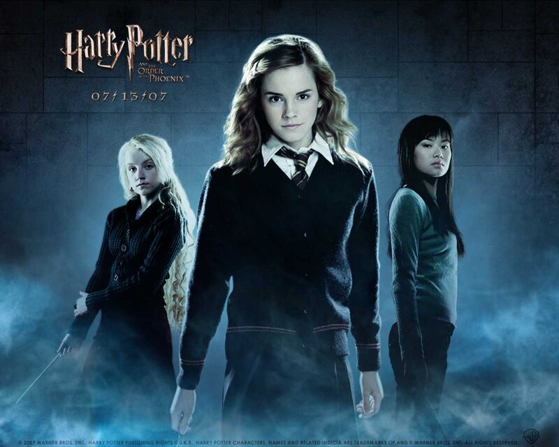 Three Young Women in School Uniforms — Blue, Dramatic, Photograph, School Uniform