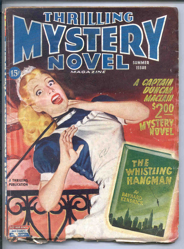 Thrilling Mystery Novel Magazine