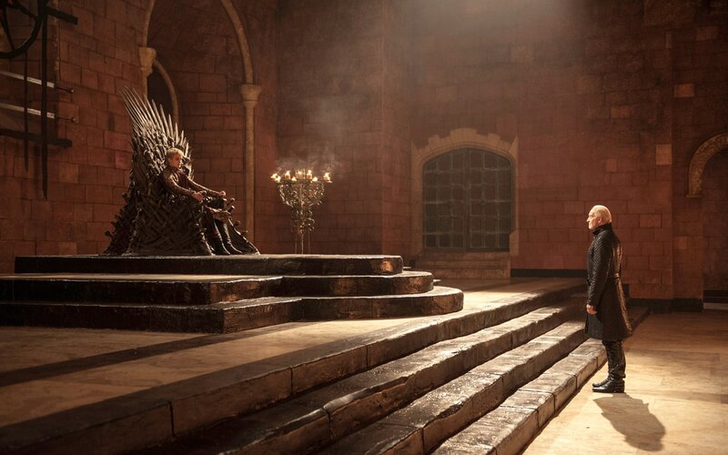 Throne room confrontation
