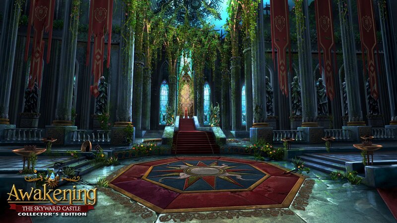 Throne Room Interior — Green