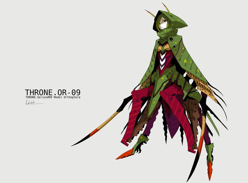 Throne Series Model Orthoptera