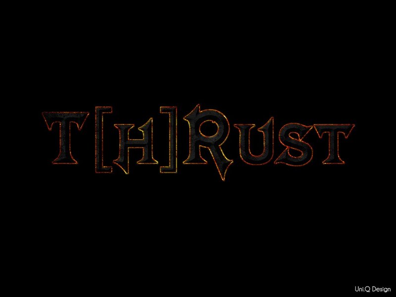 Thrust logo design