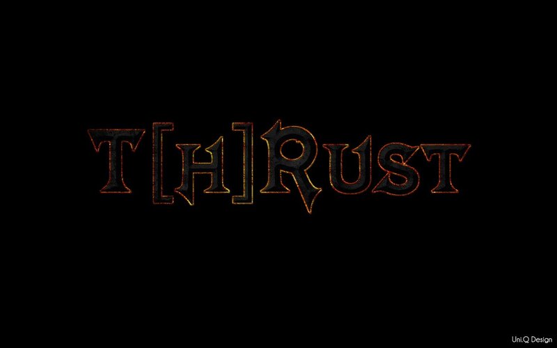 Thrust logo design