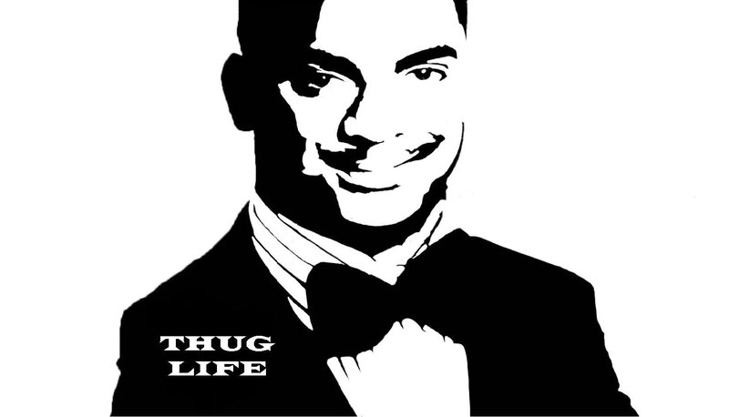 Thug Life portrait