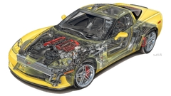 2006 Corvette cutaway high