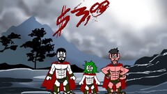 300 humor cartoon artwork Movies