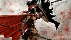 300 (movie) Spartan comics