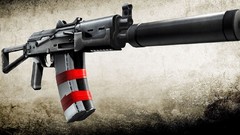 3d ak-47 digital art