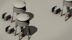 3d cityscapes artwork digital art 3d art cgi Tim Reynolds 