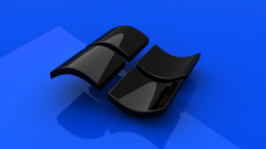 3d glossy texture microsoft