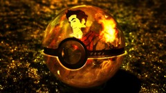 3d Pokemon legend Pokeball fan art mako artwork digital art