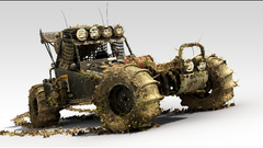 3D renders Buggy renders
