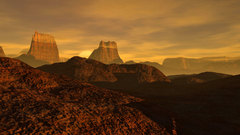 3D renders deserts cgi