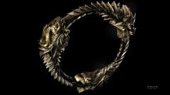 3d the elder scrolls artwork the elder scrolls online ouroboros