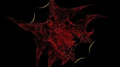 3D view abstract alien