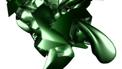 3D view abstract digital