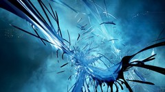 3D view abstract digital