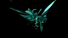 3D view abstract digital