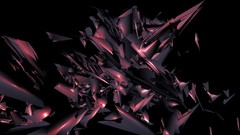 3D view abstract digital