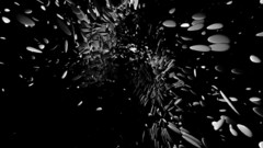 3D view abstract digital