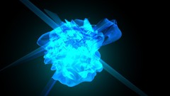 3D view abstract digital