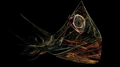 3D view abstract fish