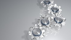 3D view abstract Gear