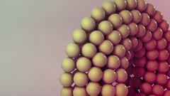 3D view abstract music