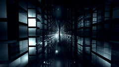 3D view abstract reflections