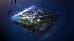 3D view clouds outer