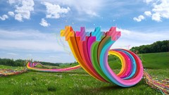 3D view Desktopography Photo