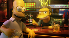 3D view Homer Simpson