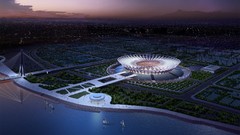 3D view Landscapes buildings