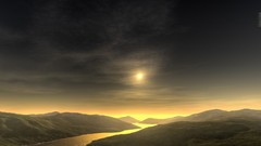 3D view Landscapes digital