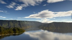 3D view Landscapes digital