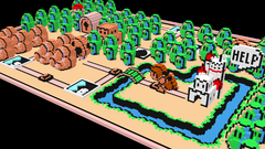 3D view Mario Super