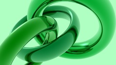 3D view minimalistic rings