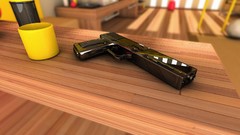 3D view pistols Guns